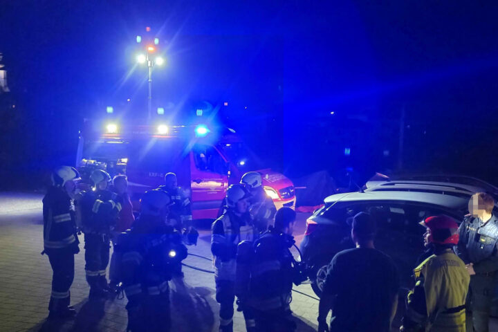 FF Bad Ischl: FF Lauffen – Brandeinsatz während Jahreshauptversammlung