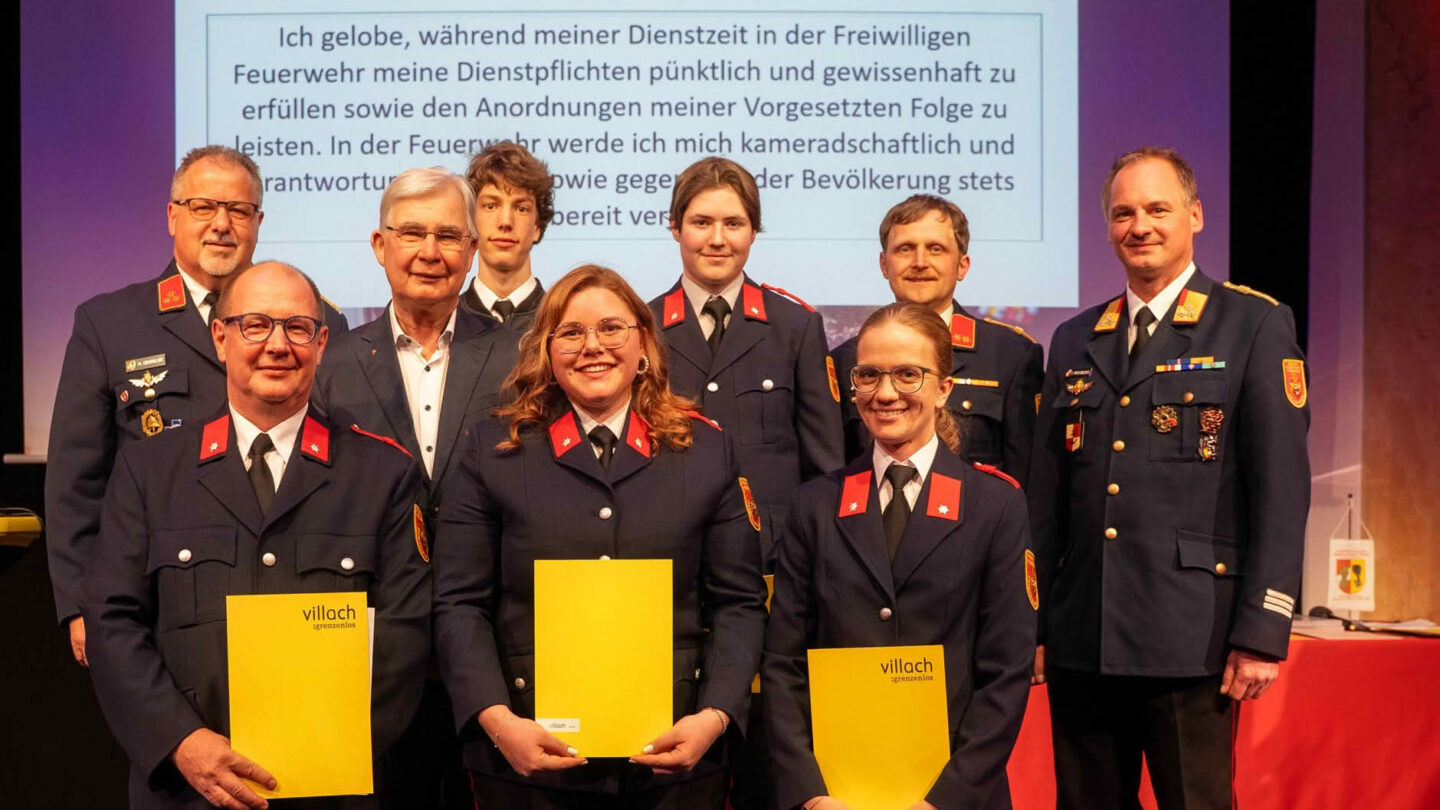 Jahreshauptversammlung Hauptfeuerwache Villach