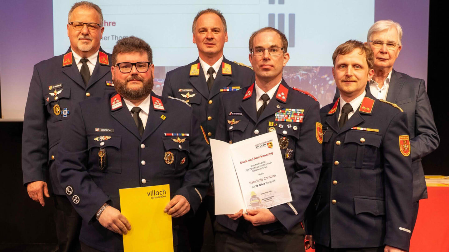 Jahreshauptversammlung Hauptfeuerwache Villach