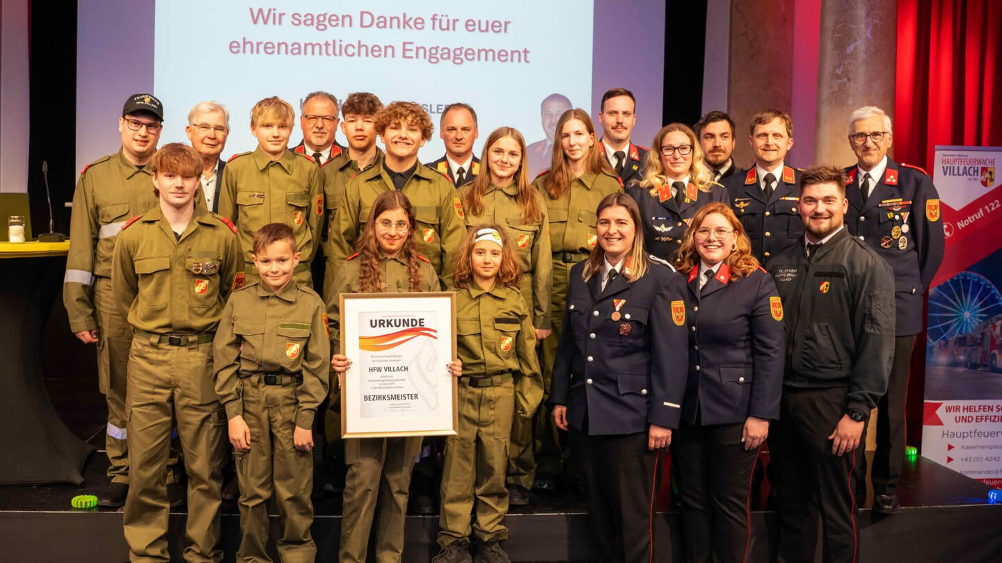 Jahreshauptversammlung Hauptfeuerwache Villach