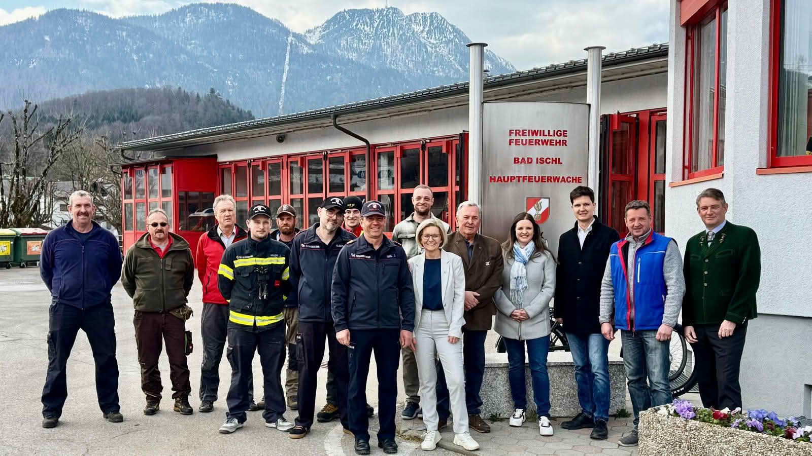 FF Bad Ischl: Sanierung und Neubau der HFW Bad Ischl begonnen