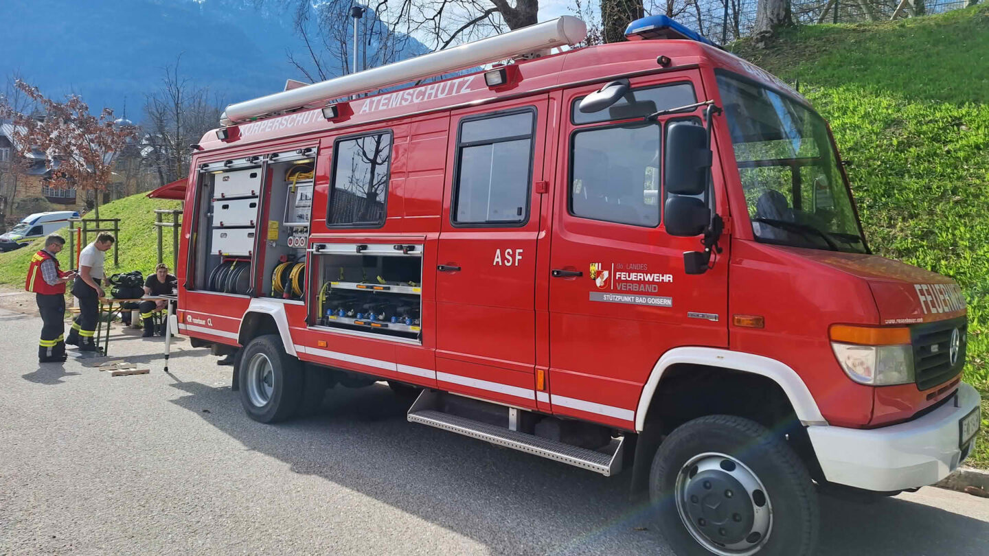 Massiver Dachstuhlbrand
