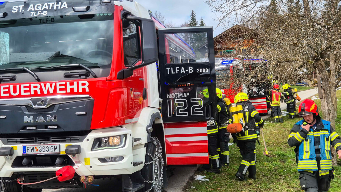 Große Feuerwehrübung
