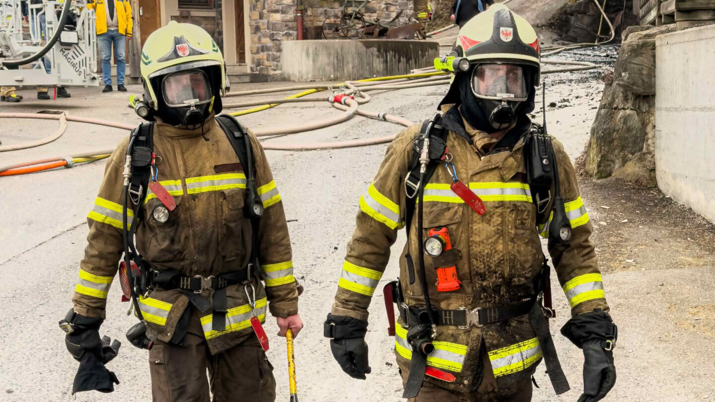 Brand eines Wirtschaftsgebäudes in Kaltenbach