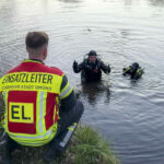 BFKDO Gmünd: Fahrzeug in Lainsitz gestürzt – Dramatische Rettung aus eiskaltem Wasser
