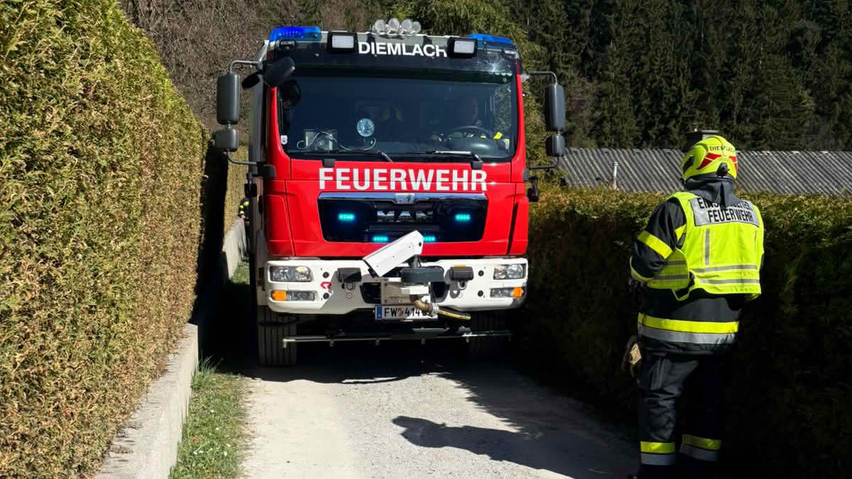 FF Kapfenberg-Diemlach: Kunststoff am Herd löste Brandeinsatz aus