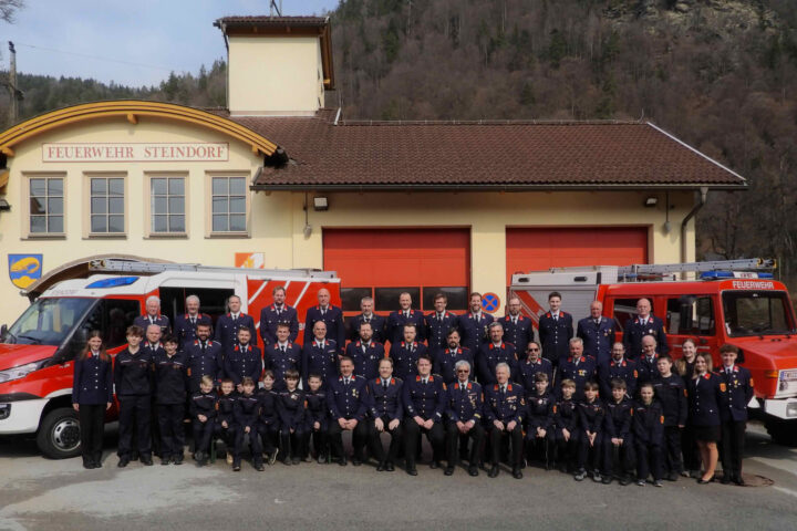 FF Steindorf: Mannschaftsfoto und TaTü 2026