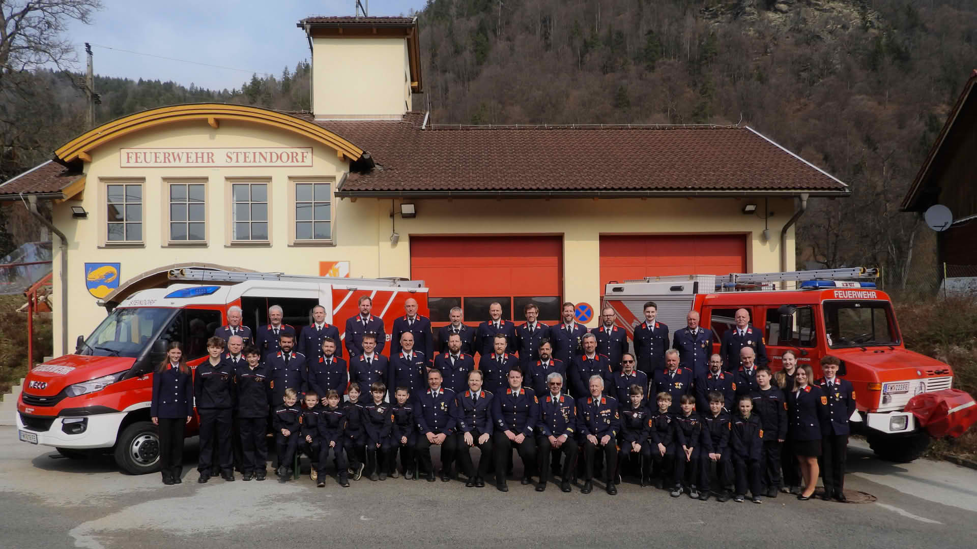 FF Steindorf: Mannschaftsfoto und TaTü 2026
