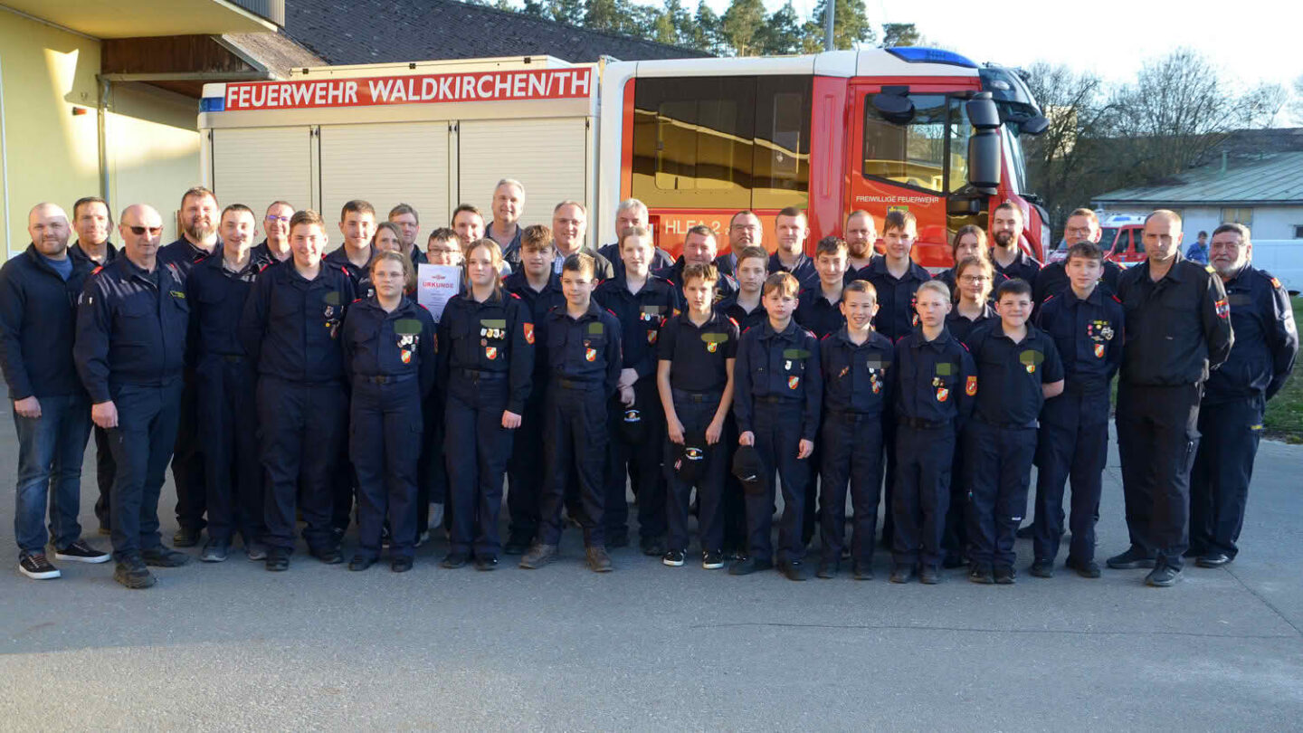 Hohes Wissen der Feuerwehrjugend