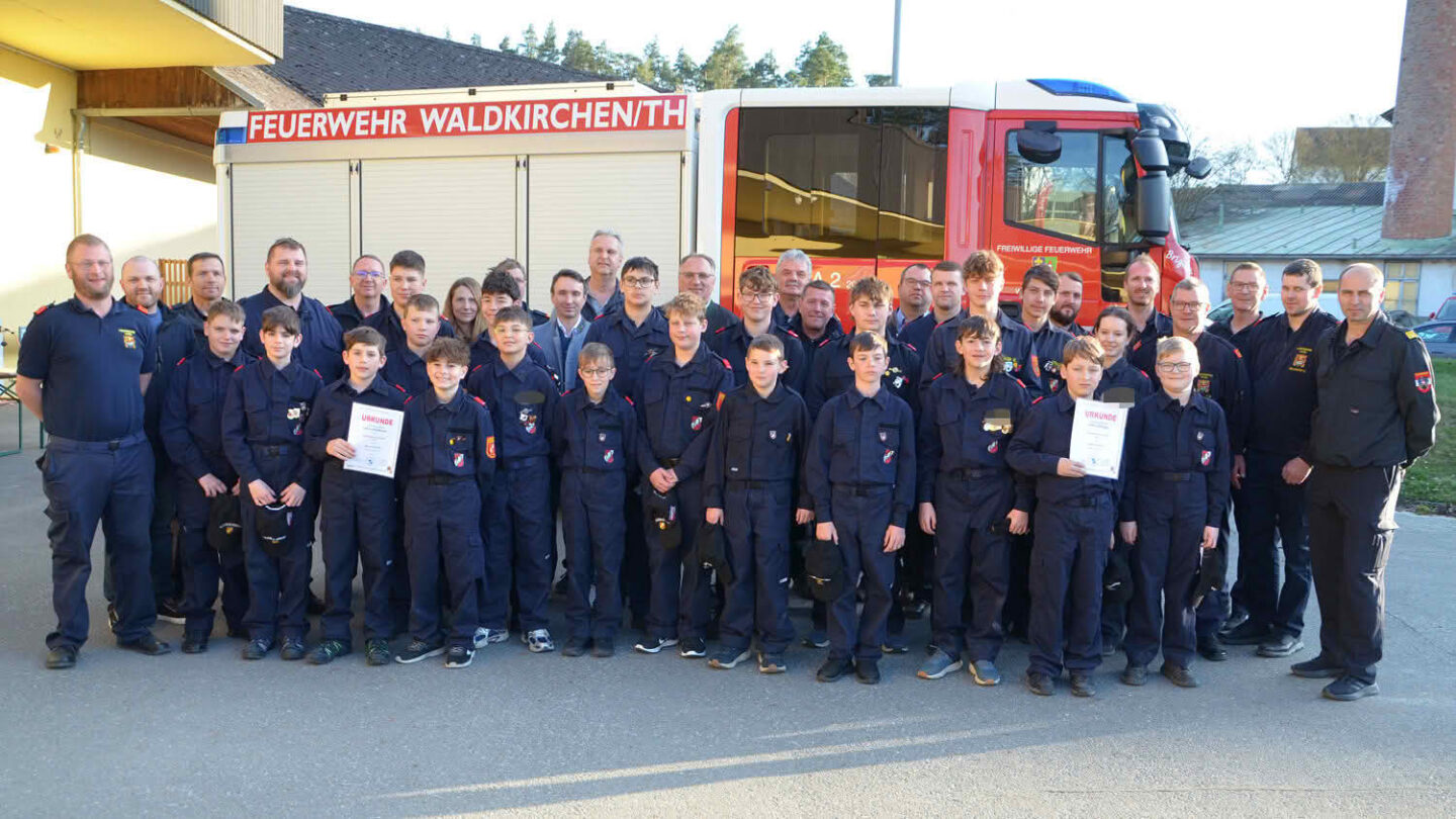 Hohes Wissen der Feuerwehrjugend