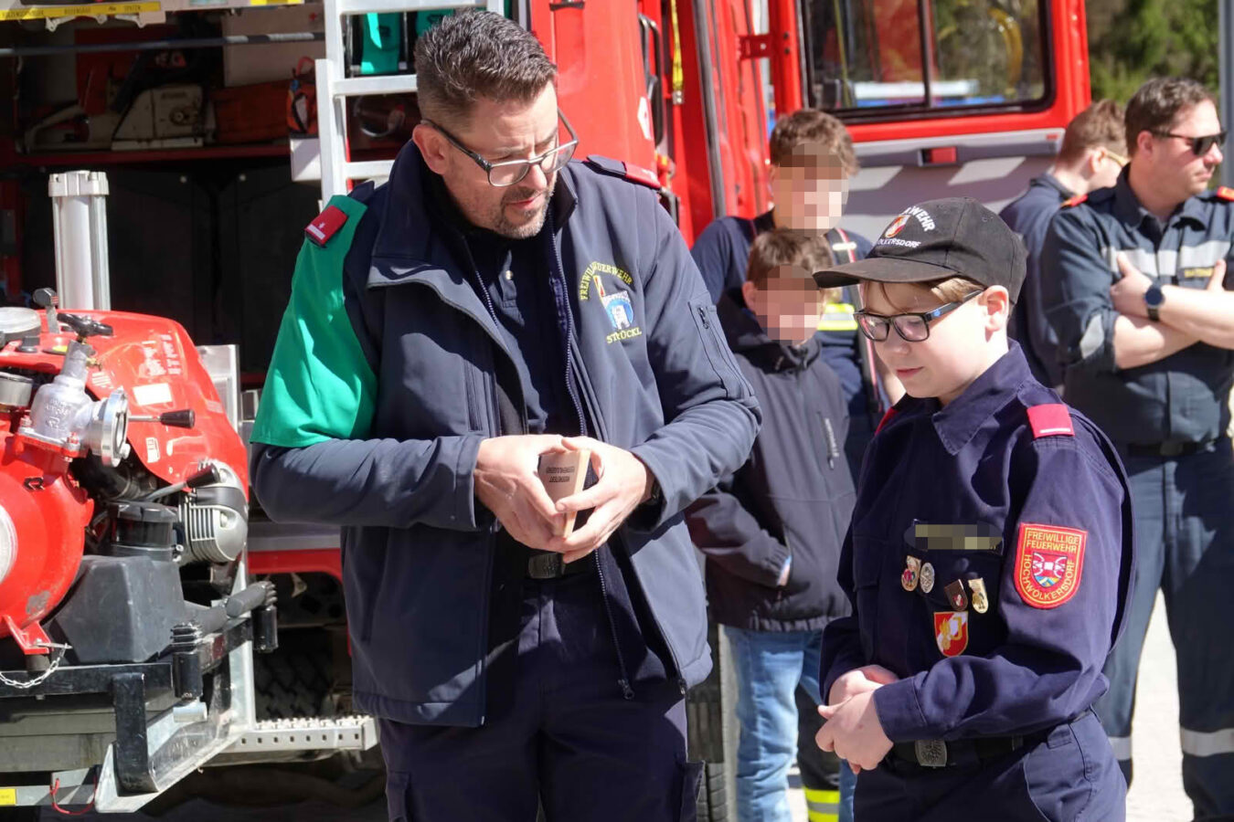 Wissenstest der Feuerwehrjugend in Gutenstein