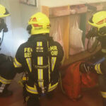 FF Biedermannsdorf: Übung – Brand im Kindergarten, mehrere Kinder vermisst.