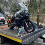 FF Mariazell: Motorradunfall auf B24 Hochschwabstraße