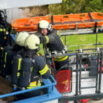 FF Bad Ischl: Großangelegte Atemschutzübung im Studentenwerk