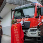 BFV Schwaz: Florianifeier und Segnung der neuen Drehleiter in Stumm