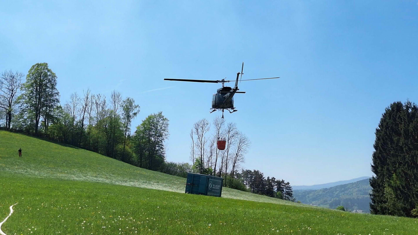 Waldbrand am Mühlbachkogel