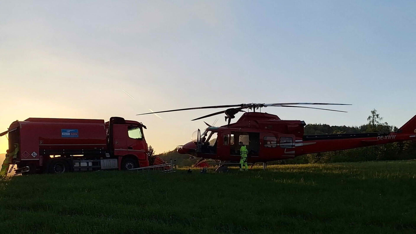 Waldbrand am Mühlbachkogel