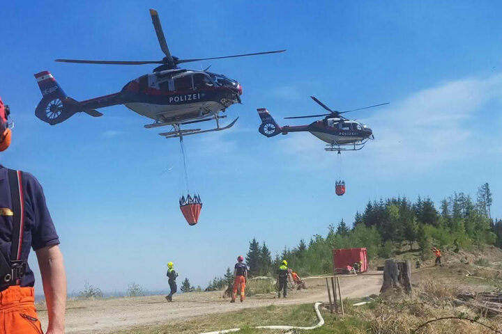 BFVGU A6: Waldbrand am Mühlbachkogel