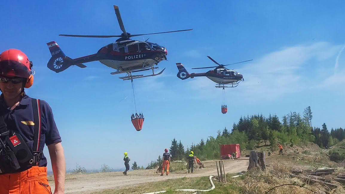 BFVGU A6: Waldbrand am Mühlbachkogel