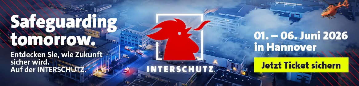 INTERSCHUTZ 2026 Tickets gewinnen - "Safeguarding tomorrow"
