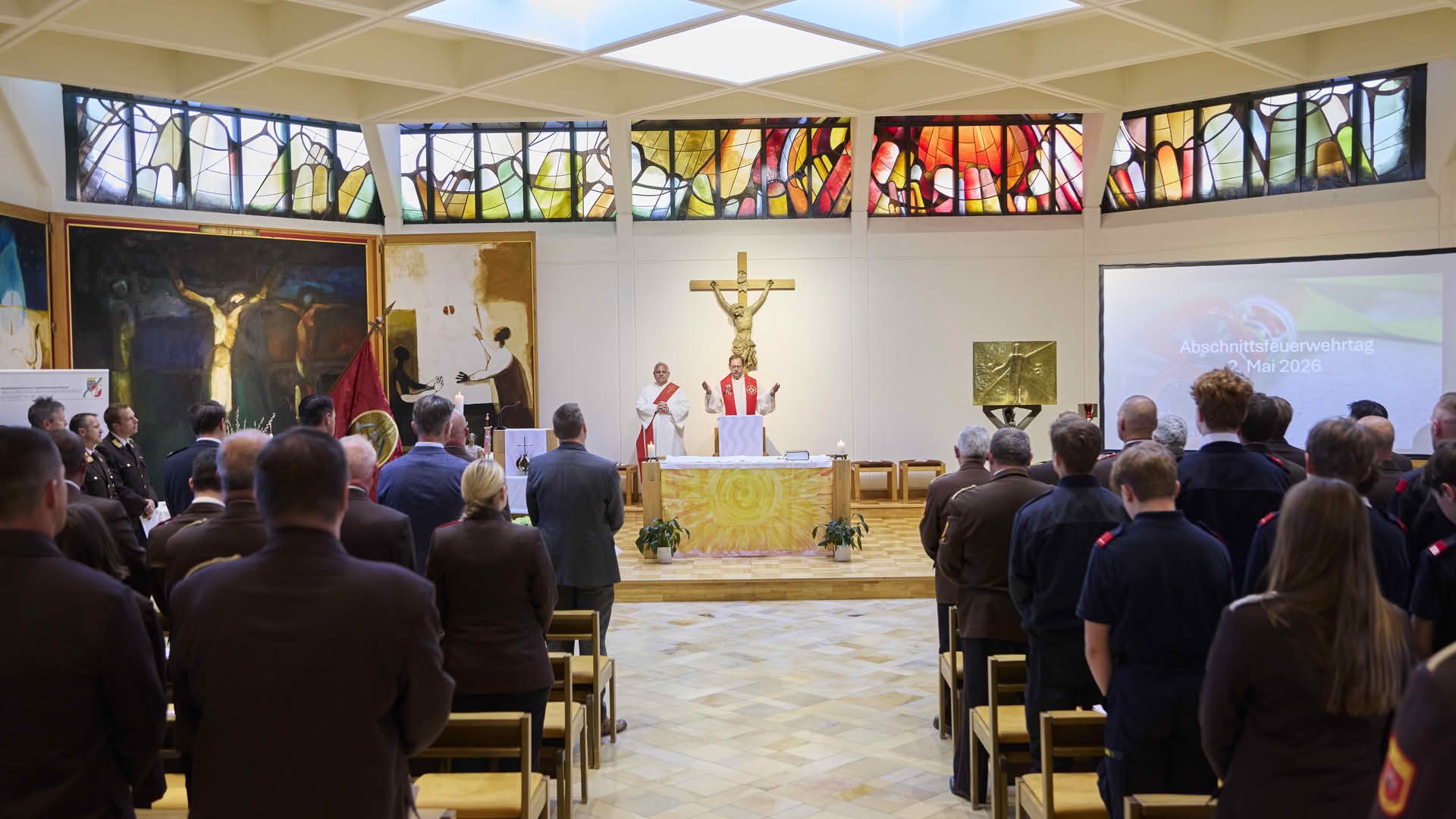 FF Klosterneuburg: Florianifeier und Abschnittsfeuerwehrtag