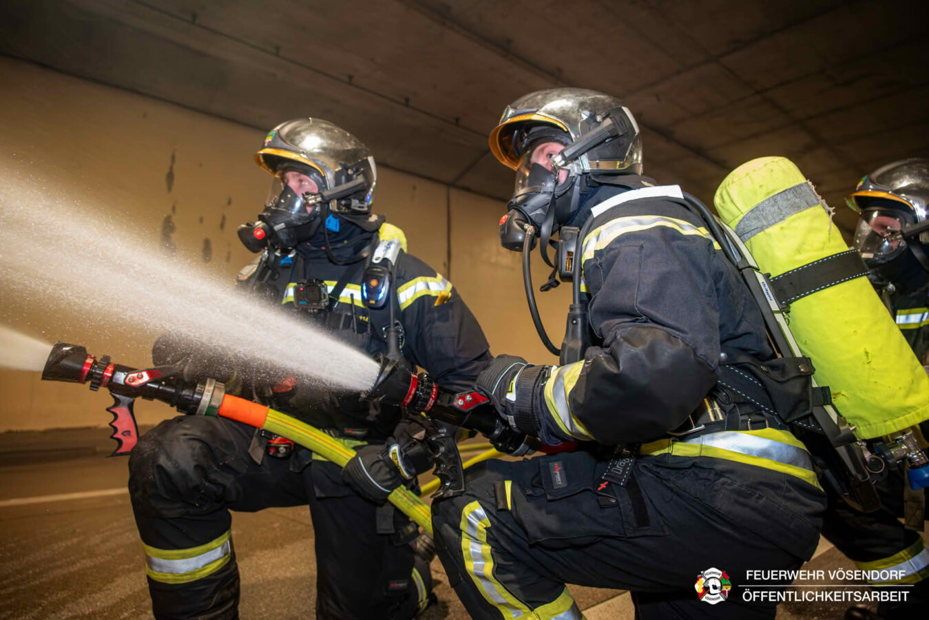 Großübung im S1-Tunnel Vösendorf