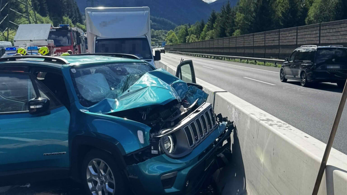 Schwerere Verkehrsunfall A9 bei Mautern