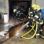 FF Biedermannsdorf: Jugendfeuerwehrmann entdeckt Garagenbrand