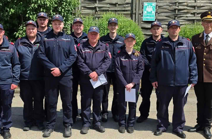 FF Bad Ischl: Erfolgreiche Abnahme des Funkleistungsabzeichen