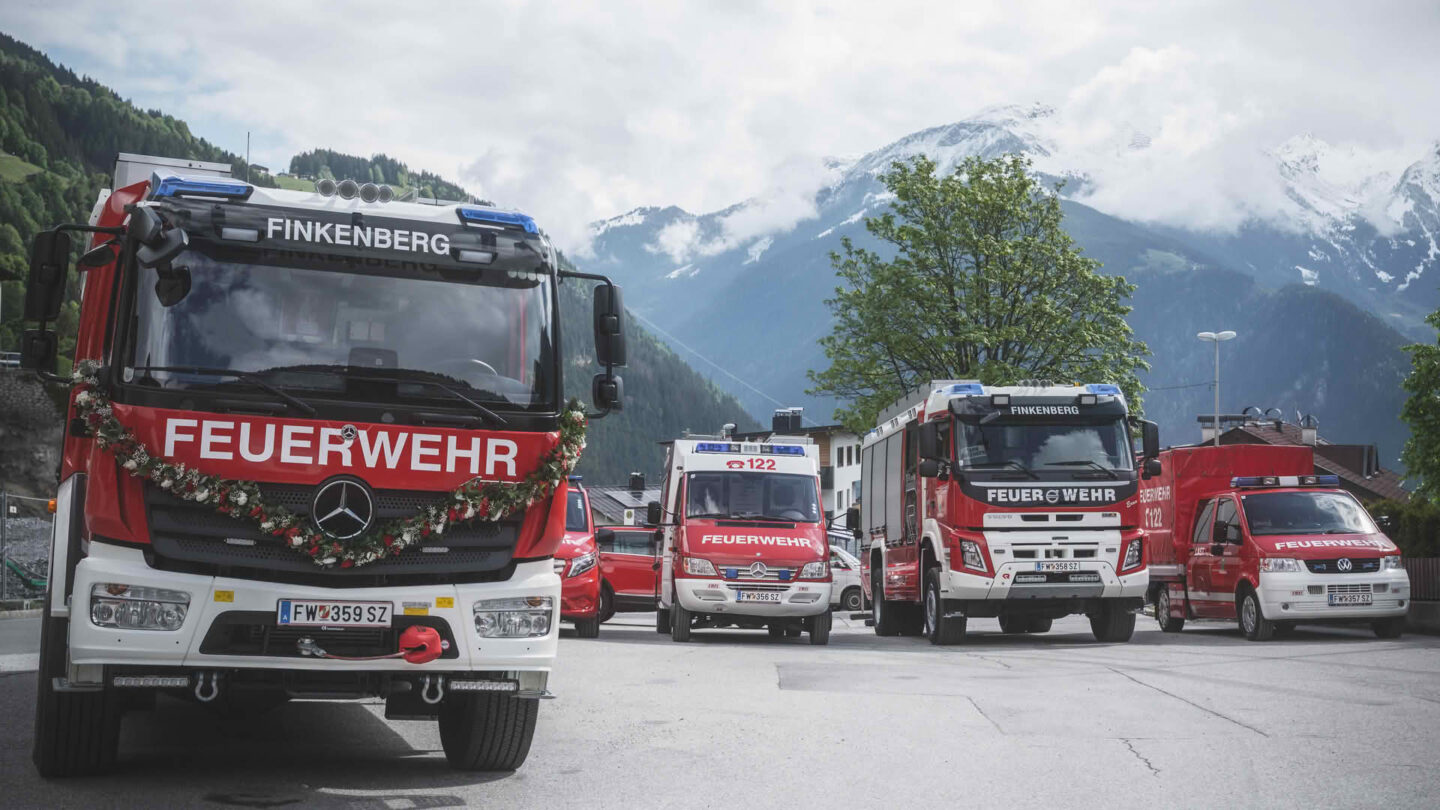 Festtag für die Feuerwehr Finkenberg