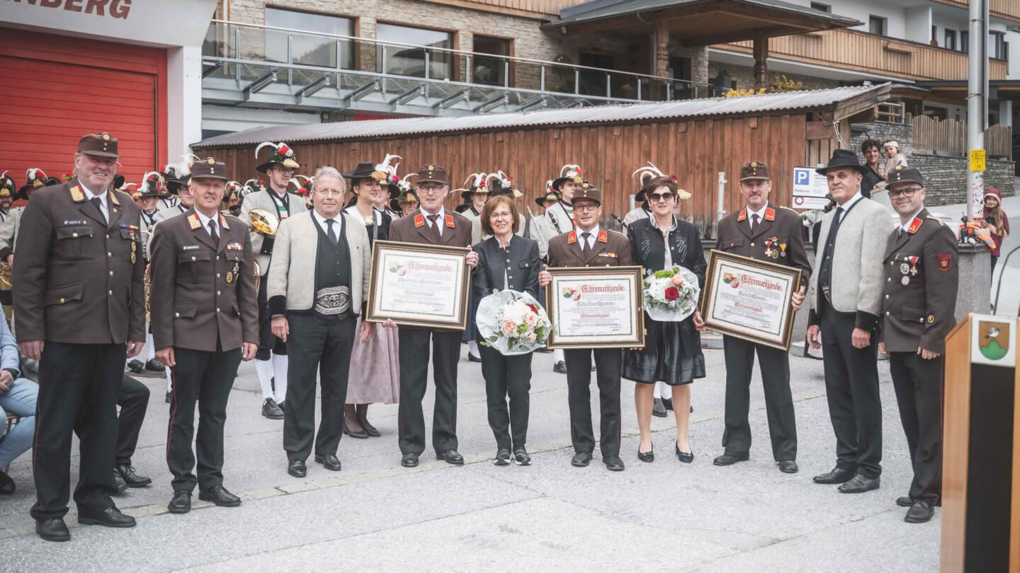 Festtag für die Feuerwehr Finkenberg