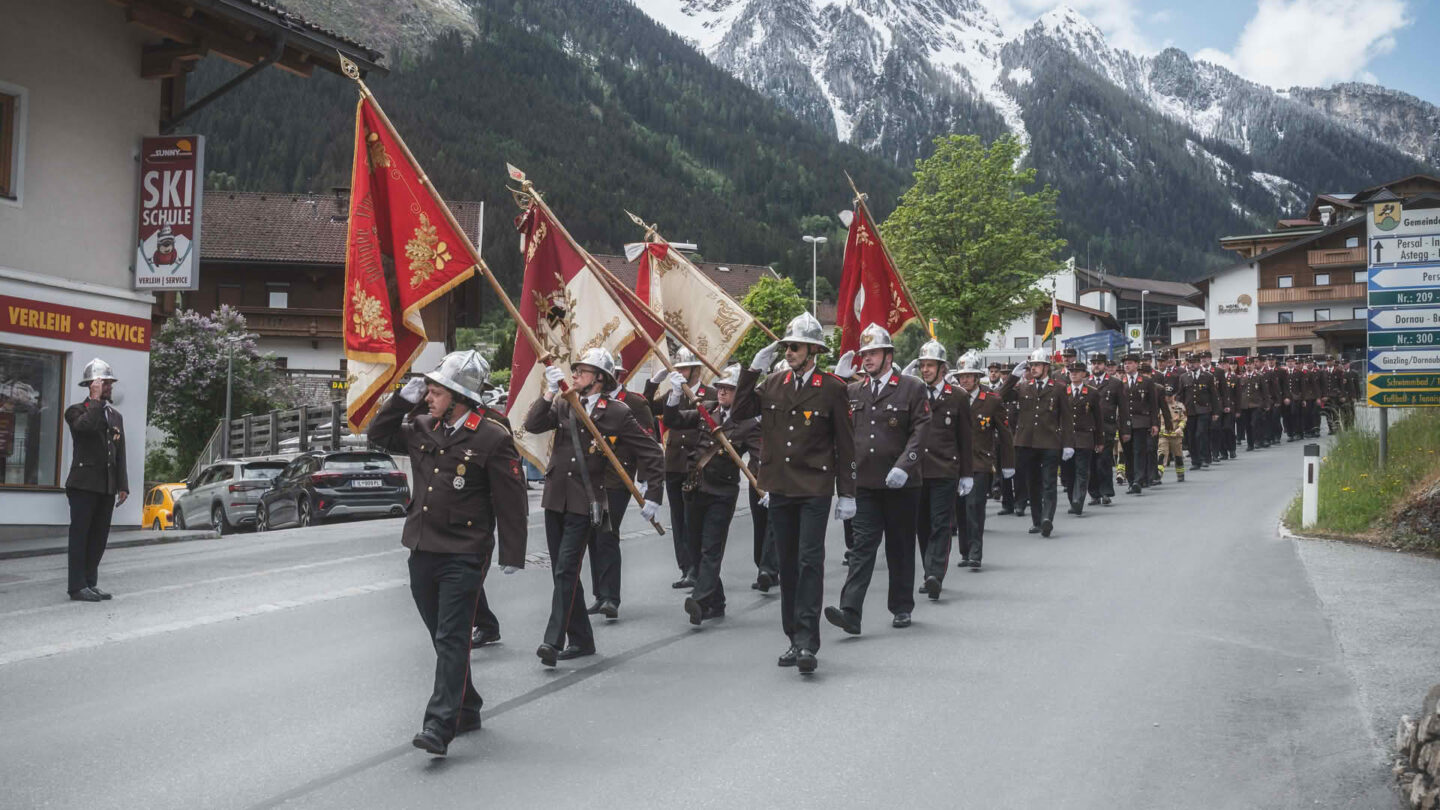 Festtag für die Feuerwehr Finkenberg