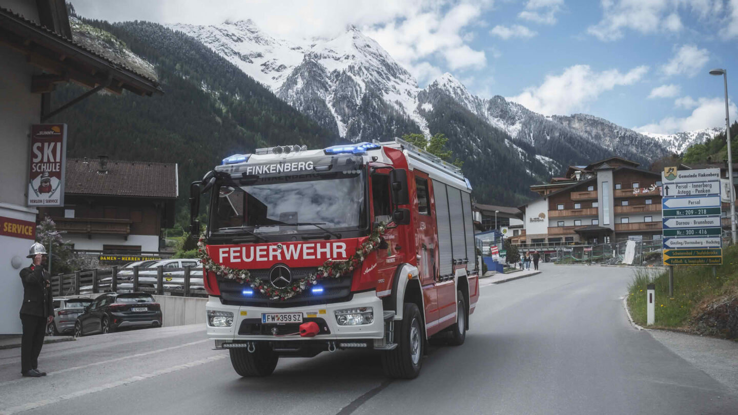 Festtag für die Feuerwehr Finkenberg