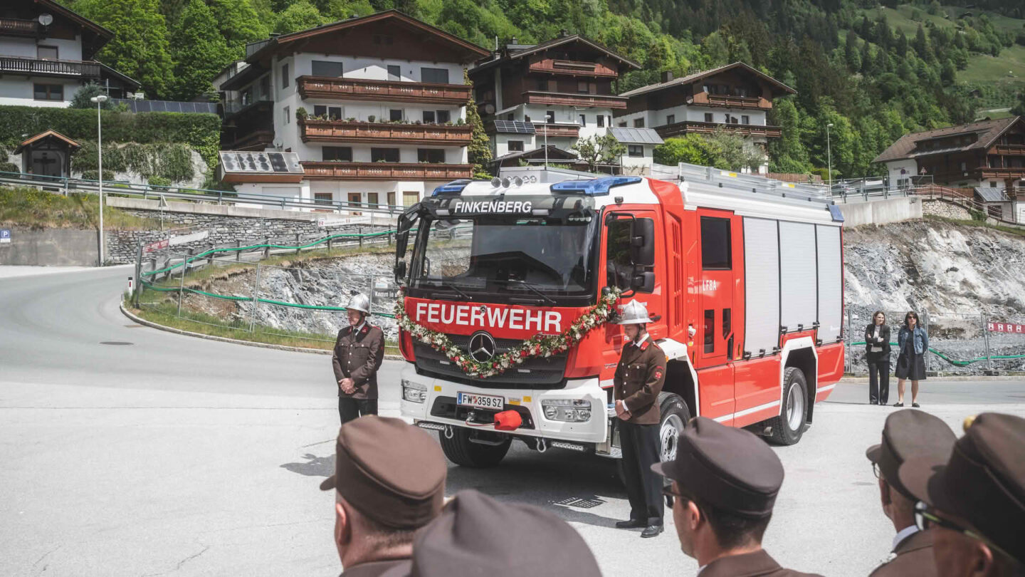 Festtag für die Feuerwehr Finkenberg