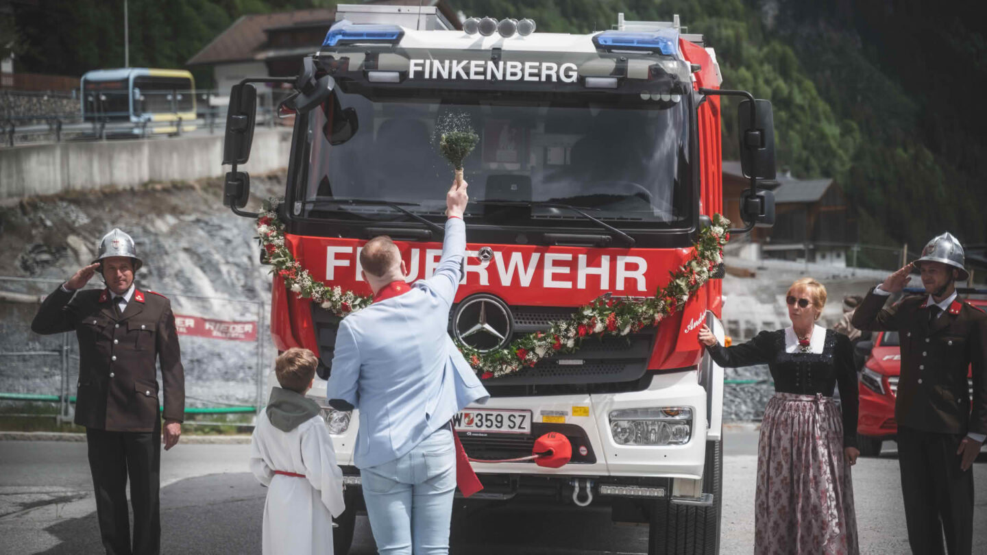 Festtag für die Feuerwehr Finkenberg