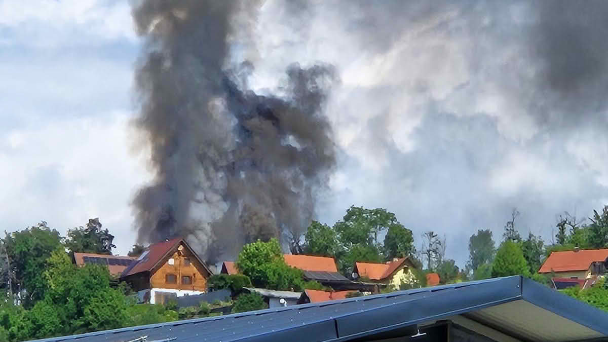 BFVDL: Brandeinsatz in Neuberg – St. Stefan ob Stainz