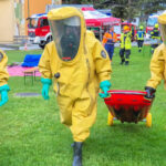 FF Bad Goisern: Chlorgasaustritt im Goiserer Parkbad beübt