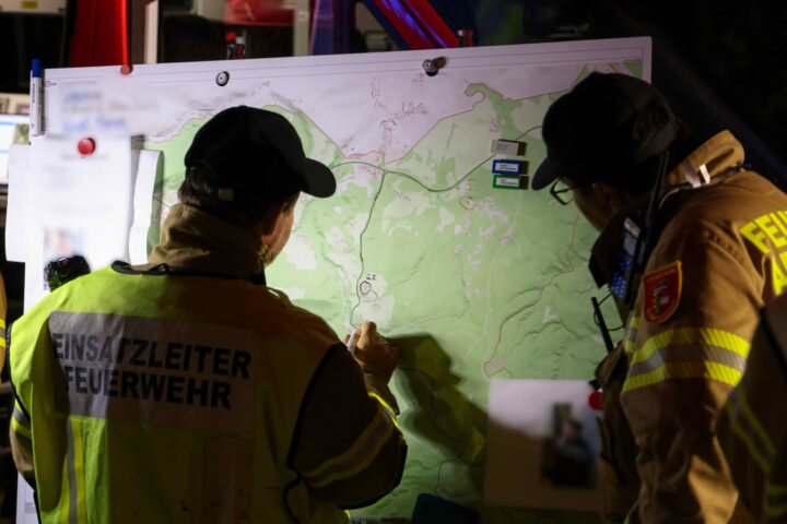 BFKDO Flachgau: Suchaktion in der Gemeinde Großgmain