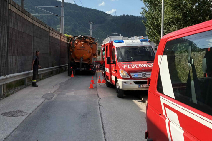FF Kapfenberg-Diemlach: Pumparbeiten nach technischem Defekt