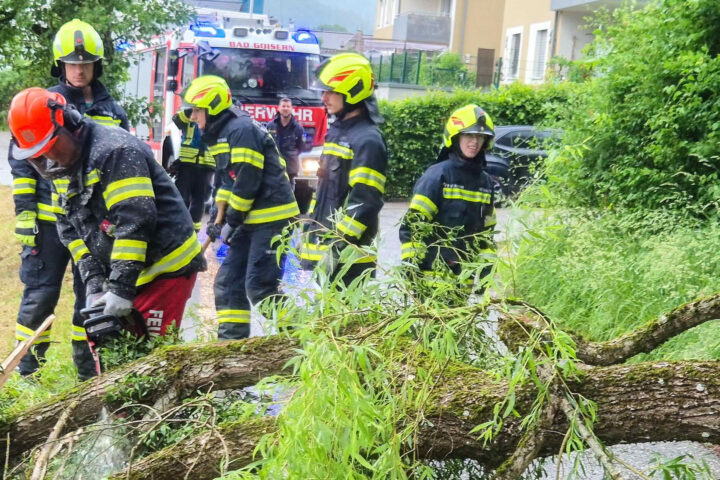 FF Bad Goisern: Unwettereinsatz