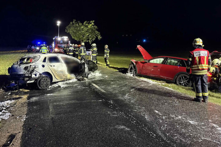 BFKDO Baden: Tragischer Verkehrsunfall – 7 Verletzte und 1 Toter!
