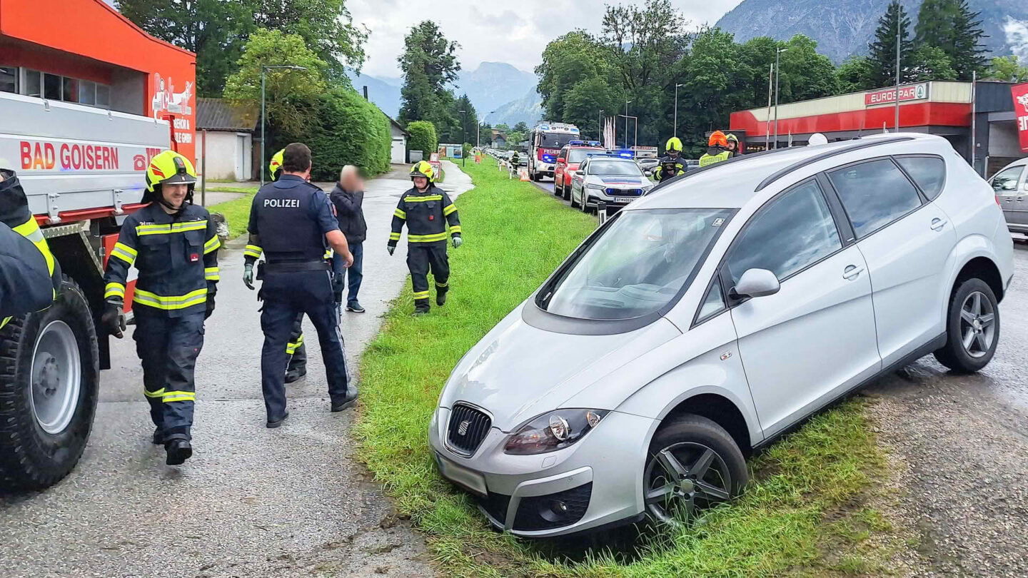 PKW mit Bergekran geborgen