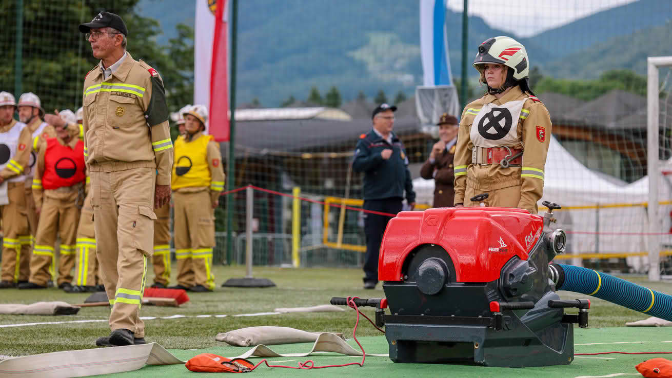 BFKDO Flachgau: Bezirksfeuerwehrleistungsbewerb in Bronze & Silber