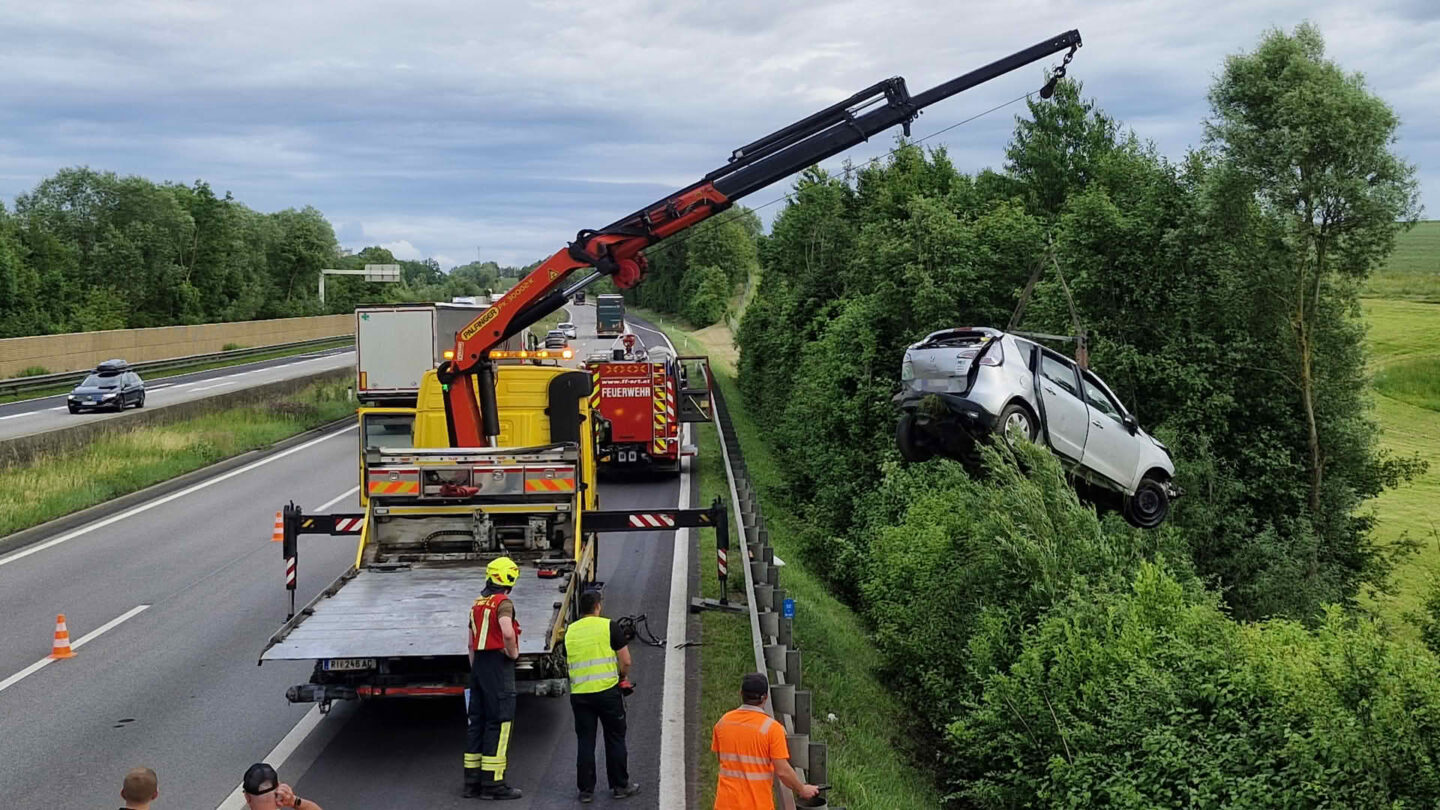 Verkehrsunfall A8