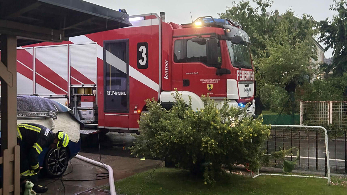 Über 50 Feuerwehreinsätze innerhalb weniger Stunden