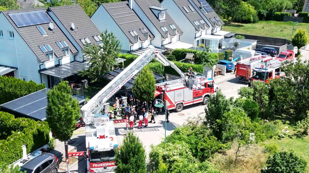 Rauchentwickung durch defekte Solaranlage