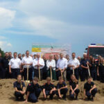 FF Albrechts: Spatenstich Feuerwehrhaus