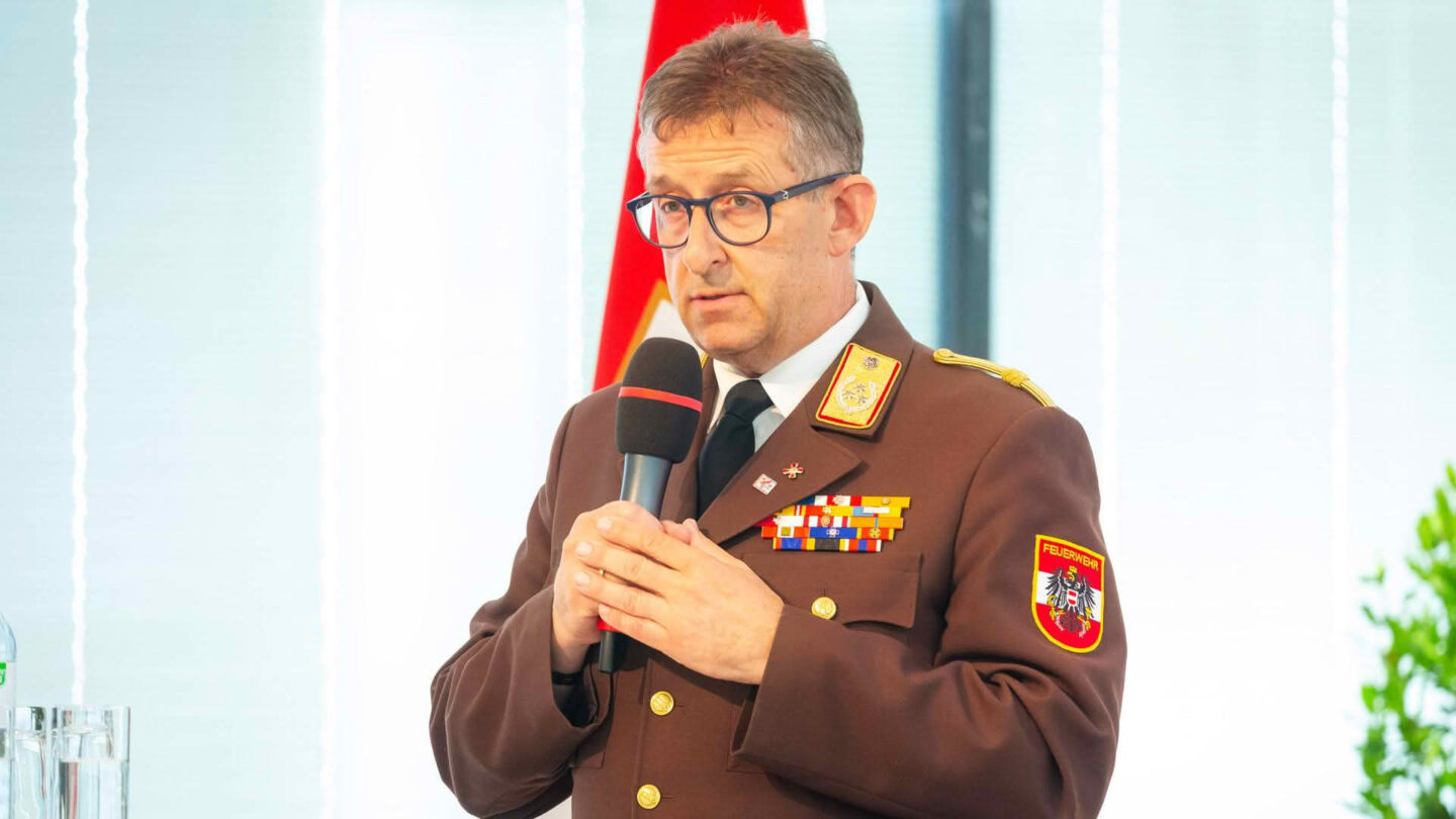 Feuerwehrpräsident Robert Mayer