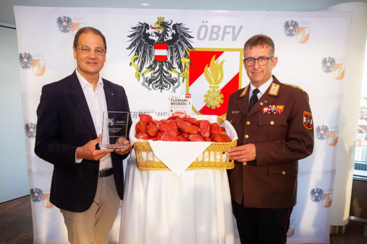 ÖBFV: Feuerwehrfreundliche Arbeitgeber geehrt