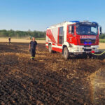 FF Gänserndorf und FF Strasshof an der Nordbahn: Fahrzeugbrand Arbeitsmaschine